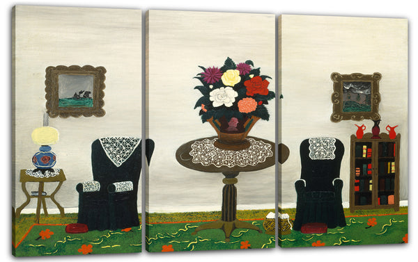 Leinwandbild Horaz Pippin - Viktorianisches Interieur II