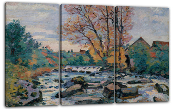 Leinwandbild Armand Guillaumin - Die Mühle von Bouchardon, Crozant