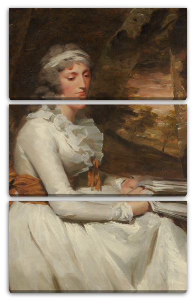 Leinwandbild Sir Henry Raeburn - Frau Richard Alexander Oswald (Louisa Johnston,? geboren ungefähr 1760, starb 1797)