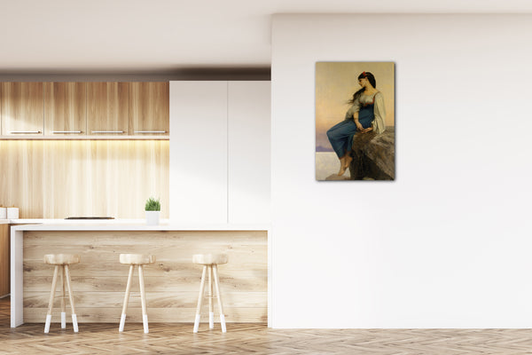 Top-Angebot Kunstdruck Jules-Joseph Lefebvre - Graziella Leinwand auf Keilrahmen gespannt