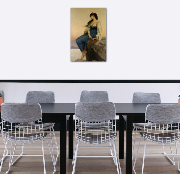 Top-Angebot Kunstdruck Jules-Joseph Lefebvre - Graziella Leinwand auf Keilrahmen gespannt