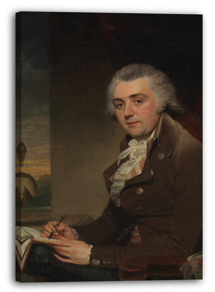 Leinwandbild Sir William Beechey - Edward Miles (1752-1828)