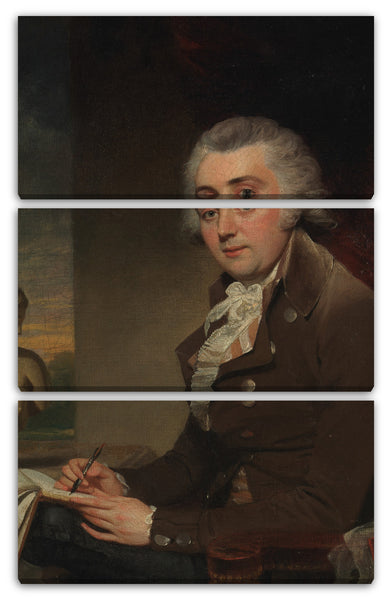Leinwandbild Sir William Beechey - Edward Miles (1752-1828)