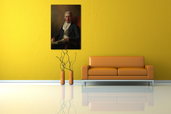 Top-Angebot Kunstdruck Sir Henry Raeburn - James Johnston von Straiton (gest. 1841) Leinwand auf Keilrahmen gespannt