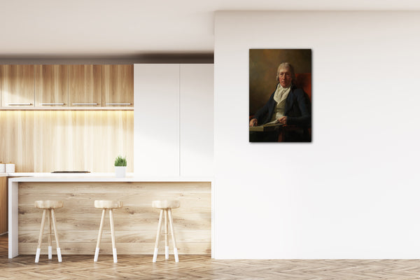 Top-Angebot Kunstdruck Sir Henry Raeburn - James Johnston von Straiton (gest. 1841) Leinwand auf Keilrahmen gespannt