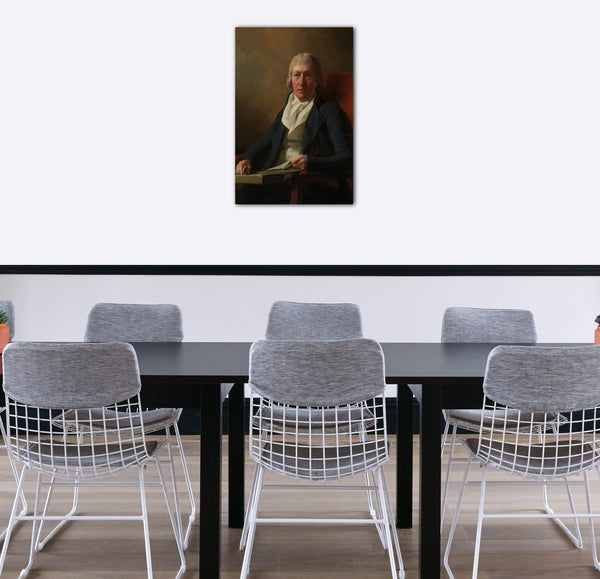 Top-Angebot Kunstdruck Sir Henry Raeburn - James Johnston von Straiton (gest. 1841) Leinwand auf Keilrahmen gespannt