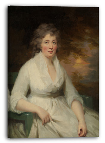 Top-Angebot Kunstdruck Sir Henry Raeburn - Janet Law Leinwand auf Keilrahmen gespannt