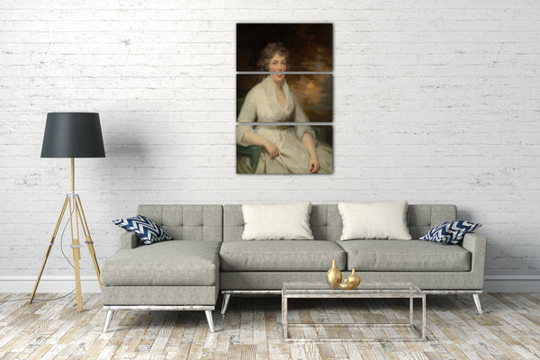 Top-Angebot Kunstdruck Sir Henry Raeburn - Janet Law Leinwand auf Keilrahmen gespannt