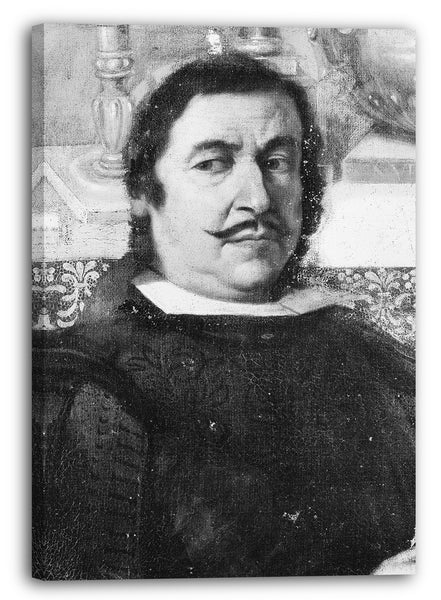 Leinwandbild Spanischer (andalusischer) Maler (spätes 17. Jahrhundert) - Portrait eines Mannes
