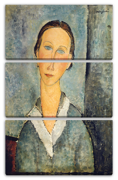 Leinwandbild Amedeo Modigliani - Mädchen in der Bluse eines Seemanns