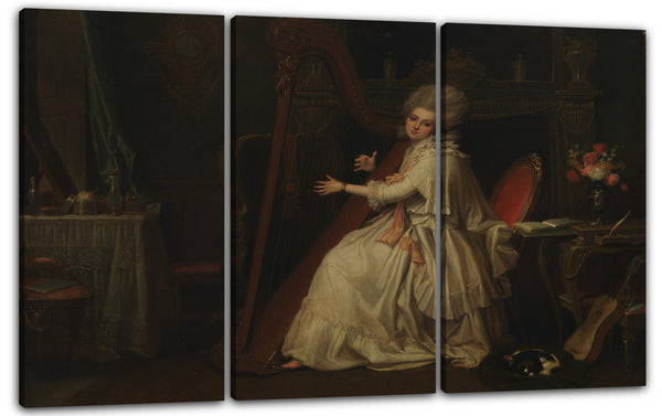Leinwandbild Richard Cosway - Marianne Dorothy Harland (1759-1785), später Frau William Dalrymple