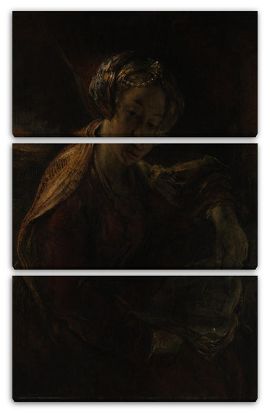 Leinwandbild Willem Drost - Die Sibylle