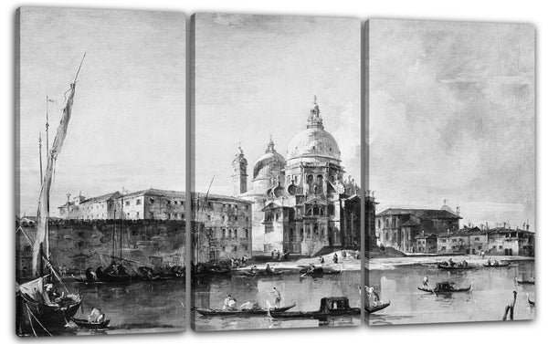 Leinwandbild Francesco Guardi - Santa Maria della Salute