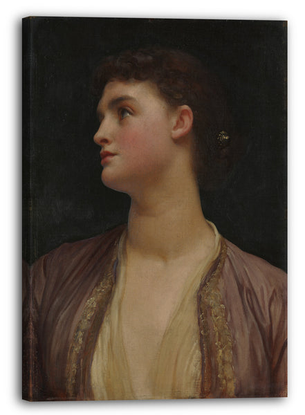 Top-Angebot Kunstdruck Frederic, Lord Leighton - Lucia Leinwand auf Keilrahmen gespannt
