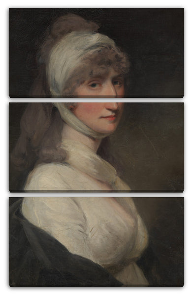 Leinwandbild John Hoppner - Frau Thomas Pechell (Charlotte Clavering, gestorben 1841)