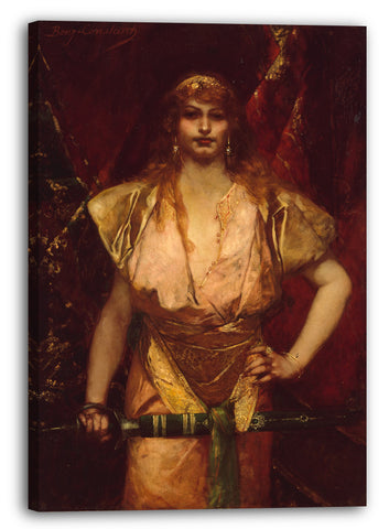 Top-Angebot Kunstdruck Benjamin-Constant - Judith Leinwand auf Keilrahmen gespannt