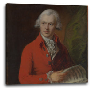Leinwandbild Thomas Gainsborough - Charles Rousseau Burney (1747-1819)