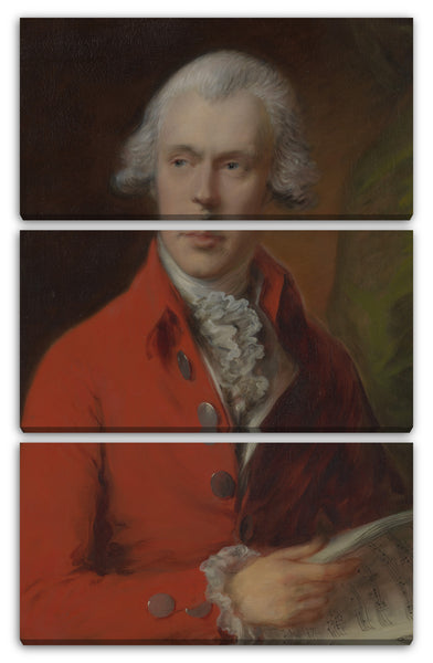 Leinwandbild Thomas Gainsborough - Charles Rousseau Burney (1747-1819)
