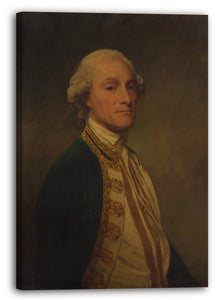 Top-Angebot Kunstdruck George Romney - Admiral Sir Chaloner Ogle (1726-1816) Leinwand auf Keilrahmen gespannt