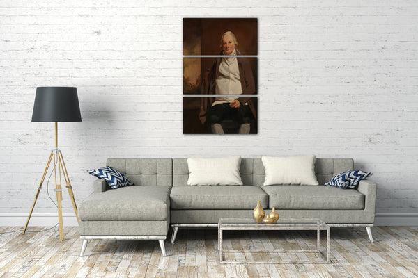 Top-Angebot Kunstdruck Sir Henry Raeburn - John Grey (1731-1811) von Newholm Leinwand auf Keilrahmen gespannt