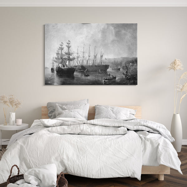Top-Angebot Kunstdruck Robert Charles Dudley - Homeward Bound: "Der große Osten" Leinwand auf Keilrahmen gespannt