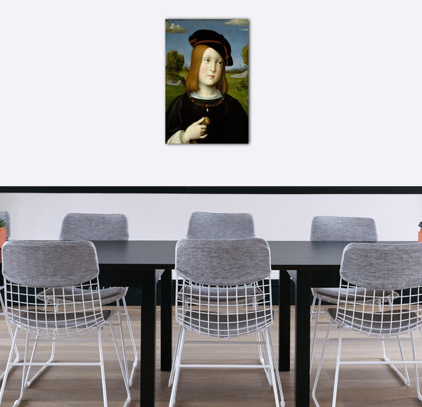 Top-Angebot Kunstdruck Francesco Francia - Federigo Gonzaga (1500-1540) Leinwand auf Keilrahmen gespannt