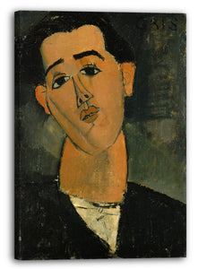Top-Angebot Kunstdruck Amedeo Modigliani - Juan Gris (1887-1927) Leinwand auf Keilrahmen gespannt