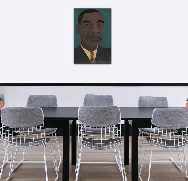 Top-Angebot Kunstdruck Horaz Pippin - Selbstbildnis II Leinwand auf Keilrahmen gespannt