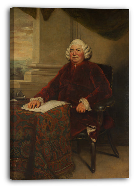 Top-Angebot Kunstdruck Sir Joshua Reynolds - John Barker (1707-1787) Leinwand auf Keilrahmen gespannt