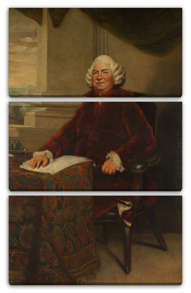 Leinwandbild Sir Joshua Reynolds - John Barker (1707-1787)