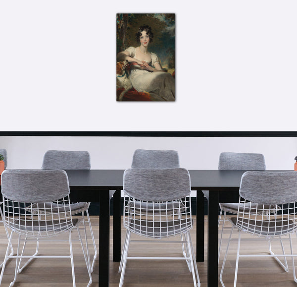 Top-Angebot Kunstdruck Sir Thomas Lawrence - Lady Maria Conyngham (gestorben 1843) Leinwand auf Keilrahmen gespannt