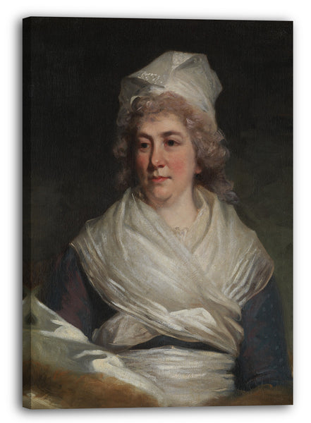 Top-Angebot Kunstdruck John Hoppner - Frau Richard Bache (Sarah Franklin, 1743-1808) Leinwand auf Keilrahmen gespannt