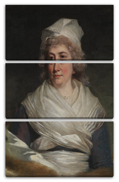 Leinwandbild John Hoppner - Frau Richard Bache (Sarah Franklin, 1743-1808)
