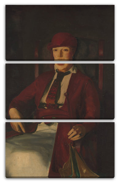 Leinwandbild George Bellows - Frau Chester Dale