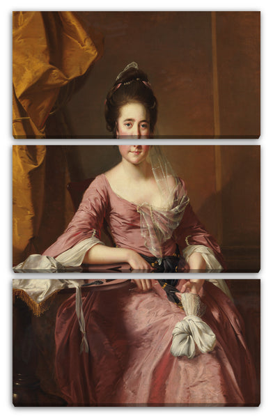 Leinwandbild Joseph Wright - Porträt einer Frau