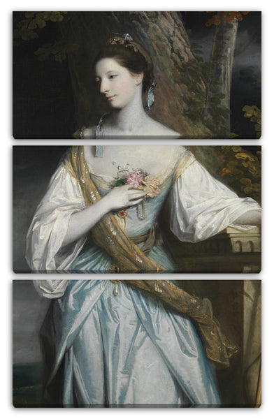 Leinwandbild Sir Joshua Reynolds - Anne Dashwood (1743-1830), jüngere Gräfin von Galloway