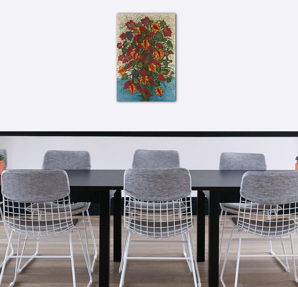 Top-Angebot Kunstdruck Séraphine Louis - Der große Blumenstrauß Leinwand auf Keilrahmen gespannt