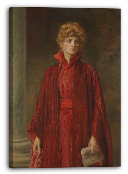 Top-Angebot Kunstdruck Sir John Everett Millais - Portia Leinwand auf Keilrahmen gespannt