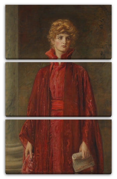 Leinwandbild Sir John Everett Millais - Portia
