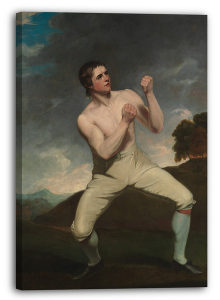 Top-Angebot Kunstdruck John Hoppner - Richard Humphreys, der Boxer Leinwand auf Keilrahmen gespannt