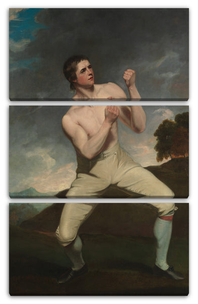 Leinwandbild John Hoppner - Richard Humphreys, der Boxer