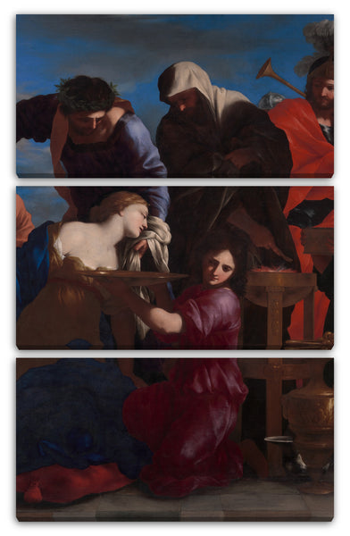 Leinwandbild Giovanni Francesco Romanelli - Das Opfer von Polyxena
