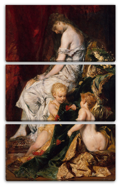 Leinwandbild Hans Makart - Der Traum nach dem Ball
