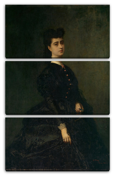 Leinwandbild Mariano Fortuny Marsal - Madame Gaye
