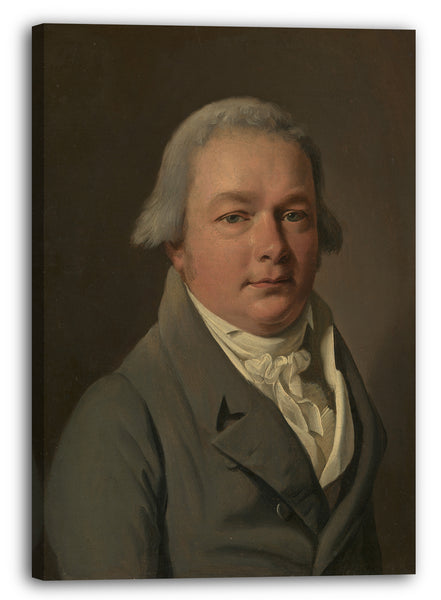 Top-Angebot Kunstdruck Louis Léopold Boilly - Portrait eines Mannes Leinwand auf Keilrahmen gespannt