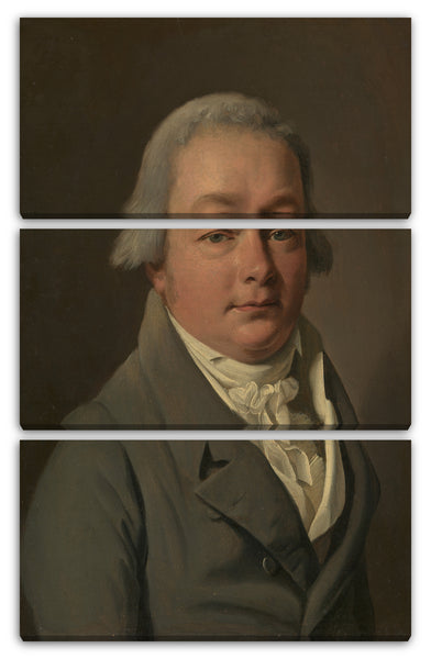 Leinwandbild Louis Léopold Boilly - Portrait eines Mannes