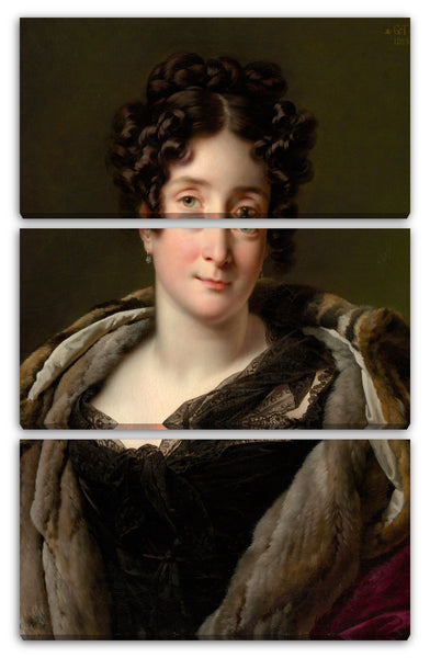 Leinwandbild Anne Louis Girodet-Trioson - Madame Jacques-Louis-Étienne Reizet (Colette-Désirée-Thérèse Godefroy, 1782-1850)