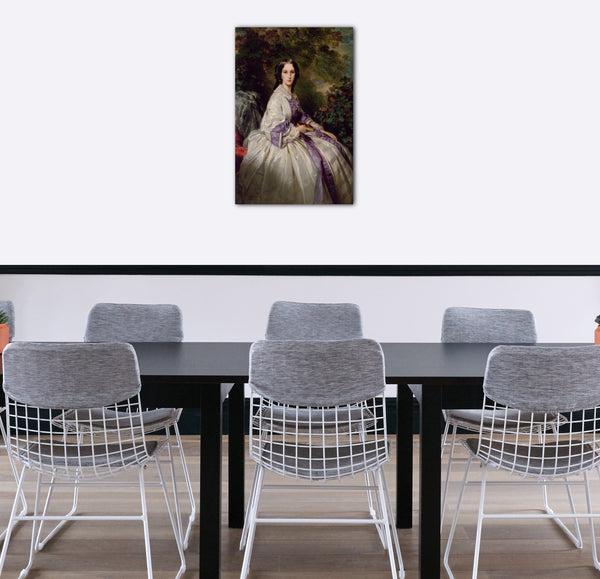 Top-Angebot Kunstdruck Franz Xaver Winterhalter - Gräfin Alexander Nikolaevich Lamsdorff (Maria Iwanowna Beck, 1835-1866) Leinwand auf Keilrahmen gespannt