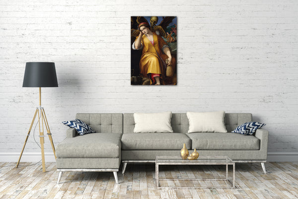 Top-Angebot Kunstdruck Jacopo Ligozzi - Allegorie der Gier Leinwand auf Keilrahmen gespannt