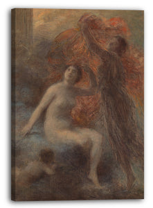 Top-Angebot Kunstdruck Henri Fantin-Latour - Der Palast von Aurora Leinwand auf Keilrahmen gespannt